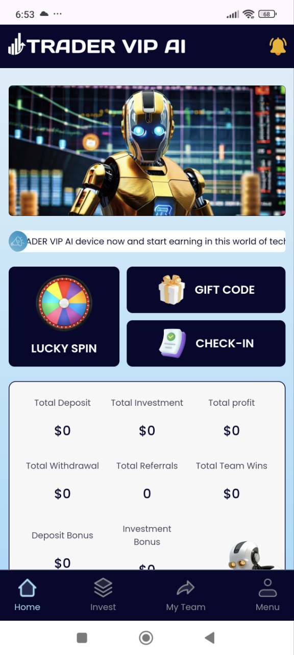 Trader_VIP_AI Investment PHP Script 🤖💹